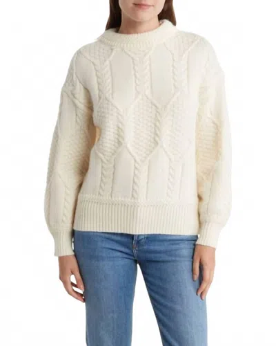 Frnch Julia Sweater In Creme In Neutral