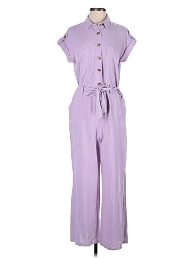 Pre-owned Frnch Jumpsuit In Purple