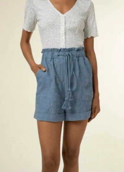 Frnch Kathy Short In Bleu Jean In Multi