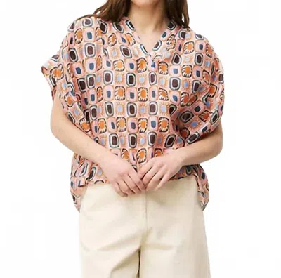 Frnch Lauralie Soleil Blouse In Multi