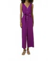 Frnch Laurena Jumpsuit In Violine In Purple