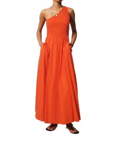 Frnch Liberatore Maxi Dress In Orange