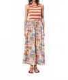 Frnch Liliane Skirt In Marche Blanc In Multi