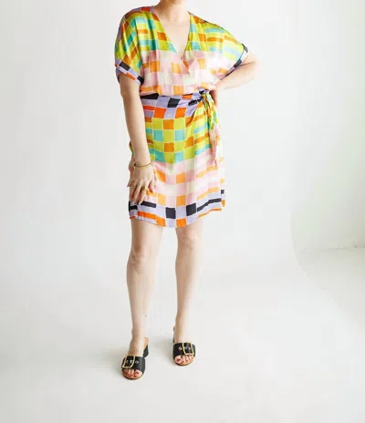 Frnch Lois Mini Dress In Multi-color