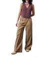 Frnch Lorena Pants In Camel In Brown