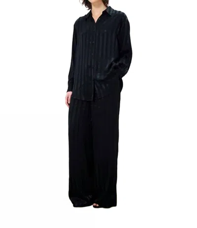 Frnch Lorina Pants In Noir In Black