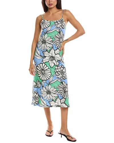 Frnch Mina Dress In Blue