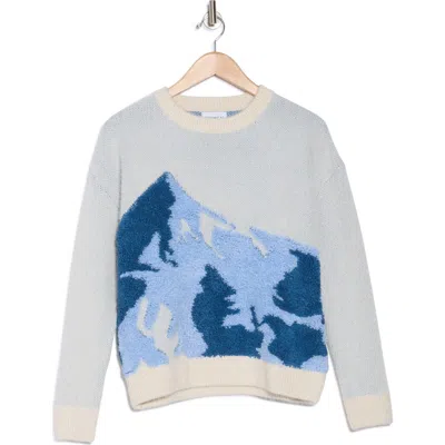 Frnch Mountain Sweater In Creme