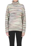 FRNCH MULTICOLORED TURTLENECK PULLOVER