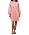 Frnch Noely Mini Dress In Rose In Pink