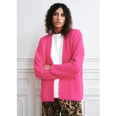 Frnch Piper Cardigan In Pink