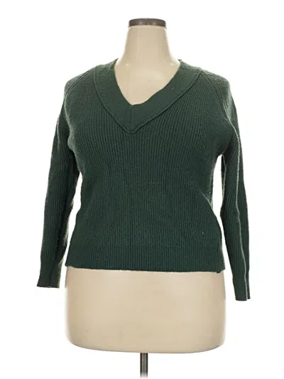 Pre-owned Frnch Pullover Sweater In Green
