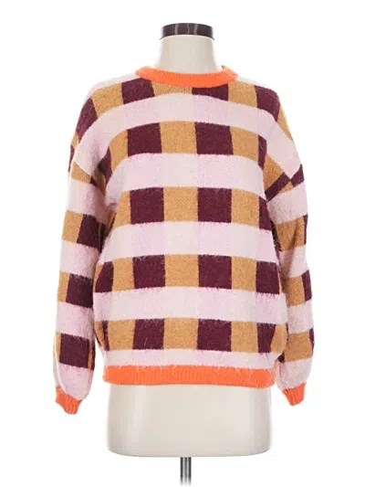 Pre-owned Frnch Pullover Sweater In Orange
