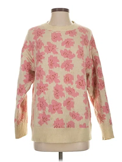 Pre-owned Frnch Pullover Sweater In Pink