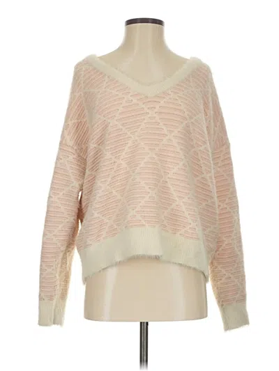 Pre-owned Frnch Pullover Sweater In Pink