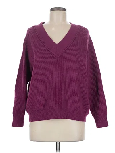 Pre-owned Frnch Pullover Sweater In Purple