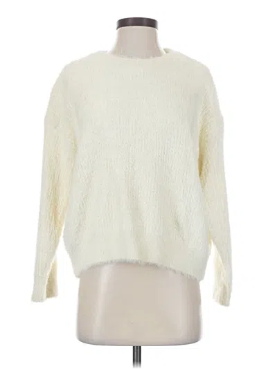 Pre-owned Frnch Pullover Sweater In White