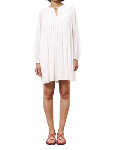 Frnch Roma Dress In White In Animal Print