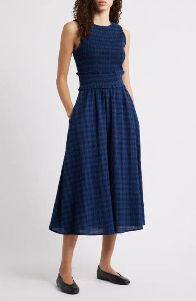 Frnch Saquarema A-line Dress In Blue