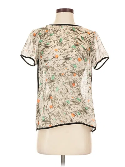 Pre-owned Frnch Short Sleeve T-shirt In Ivory