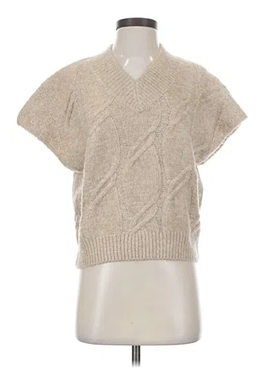 Pre-owned Frnch Sweater Vest In Brown