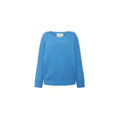 Frnch Sylvie Knit Jumper In Electric Blue From