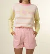 FRNCH TIFFANY SHORT IN ROSE PALE