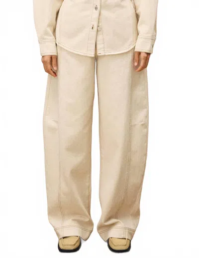Frnch Women's Bancha Pants In Cream In White