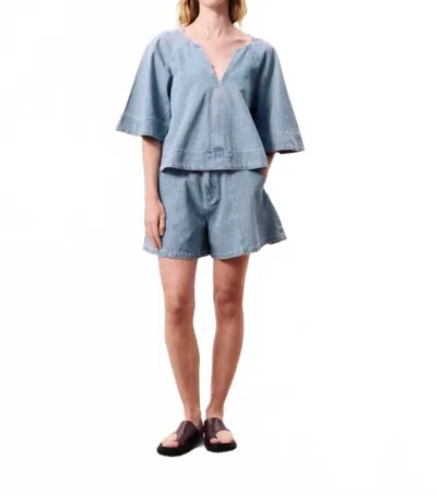 Frnch Women's Citrine Top In Blue