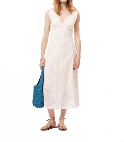 Frnch Women's Crista Woven Dress In Creme In Neutral