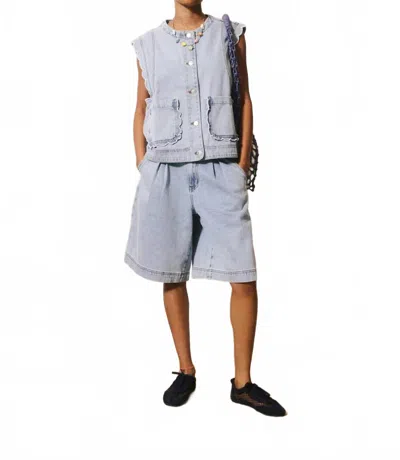 Frnch Women's Lillo Vest In Blue