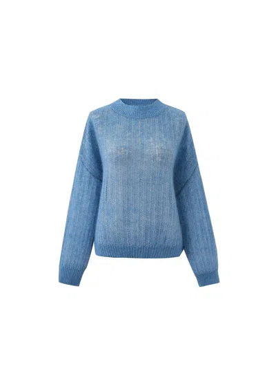 Frnch Women's Lys Sweater In Bleu Jean In Blue