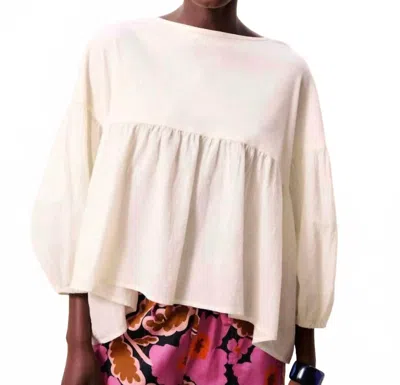 Frnch Women's Nivara Top In Cream In Neutral