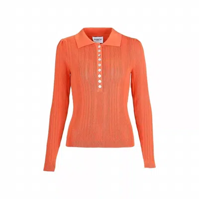 Frnch Women's Veronique Sweater In Rogue In Orange