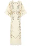 Frock And Frill Women's Neutrals Suvi Embellished Maxi Dress