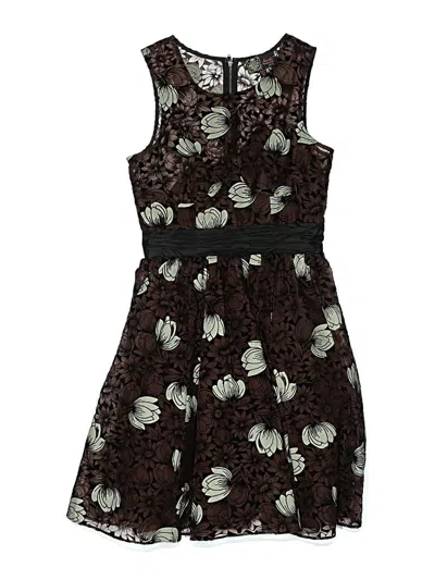 Pre-owned Frock! By Tracy Reese Cocktail Dress In Brown