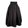 Frock Tales Women's Alice Midi Skirt With Pockets In Black