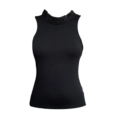 Frock Tales Women's Buttercup Vest Top In Black