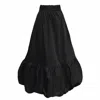 Frock Tales Women's Calvatia Puffball Midi Skirt In Black