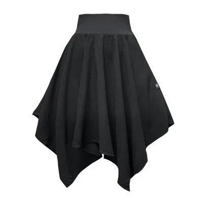 Frock Tales Women's Calypso Mini Hanky Skirt In Black