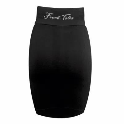 Frock Tales Women's Mia Body Fit Seamless Skirt In Black