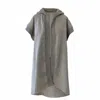 Frock Tales Women's Moonrise Shrug In Grey Marl In Grey