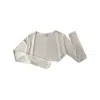 Frock Tales Women's Neutrals / White Shruglet In Cream In White