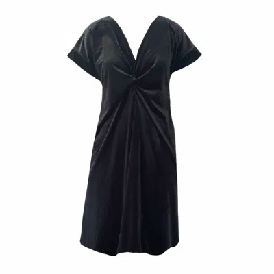 Frock Tales Women's Riverbank Dress In Black Velvet