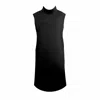 Frock Tales Women's Sleeveless Quest Longline Vest In Black In Black