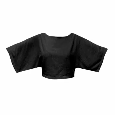 Frock Tales Women's Tiller Top In Black