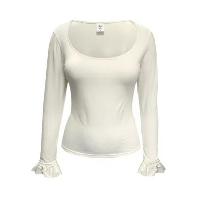 Frock Tales Women's White Cullen Top In Cream