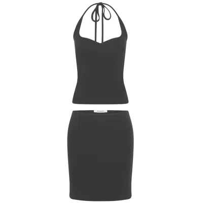 Frolickers Convertible Sweetheart Set - Grey Melange