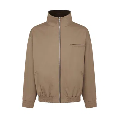 Frolickers Men's Neutrals / Gold / Brown Reversible Corduroy Jacket In Brown/gold