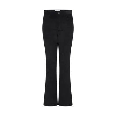 Frolickers Women's Corduroy Flare Trousers - Black